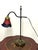 Antique Brass and Pate de Verre Glass Shade Table Lamp, 1890s For Sale - Image 3 of 5