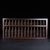 Chinese Vintage Chinese Rosewood Abacus | 13-Rod Suanpan With Brass Fittings For Sale - Image 3 of 9