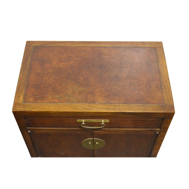 Baker Furniture Pair of Michael Taylor Side Tables For Sale - Image 10 of 11