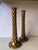 Hollywood Regency Vintage Hollywood Regency Palm Tree CandlestickHolders, a Pair For Sale - Image 3 of 5