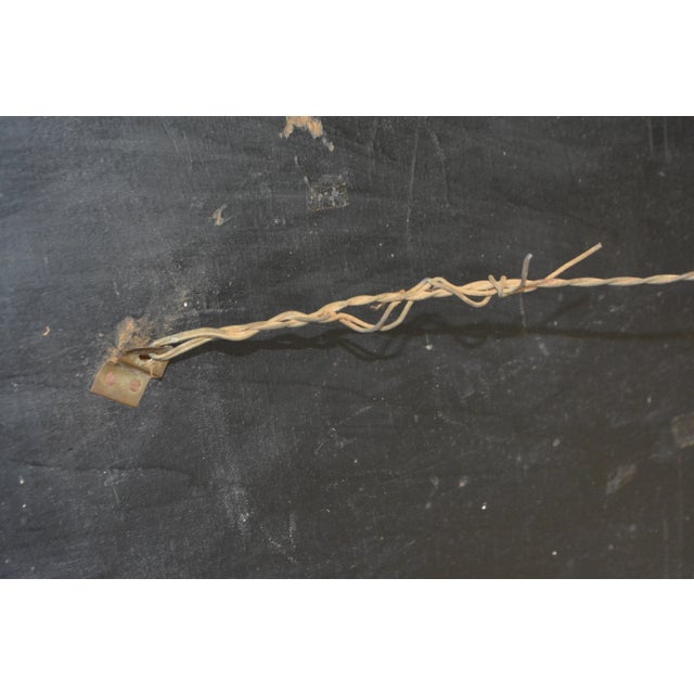 1950's Song Ho Vietnamese Black Lacquer Gold Koi Fish Artwork Painting on Wood For Sale - Image 12 of 18