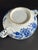 Ceramic Blue and White Floral Tin-Glazed 2-Handled Delft Bowl, 18th Century For Sale - Image 7 of 8