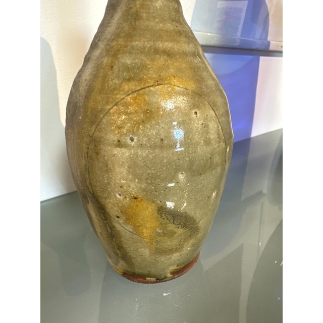Enameled Stoneware Vase by Justin Dutel from Atelier De La Borne For Sale - Image 3 of 6