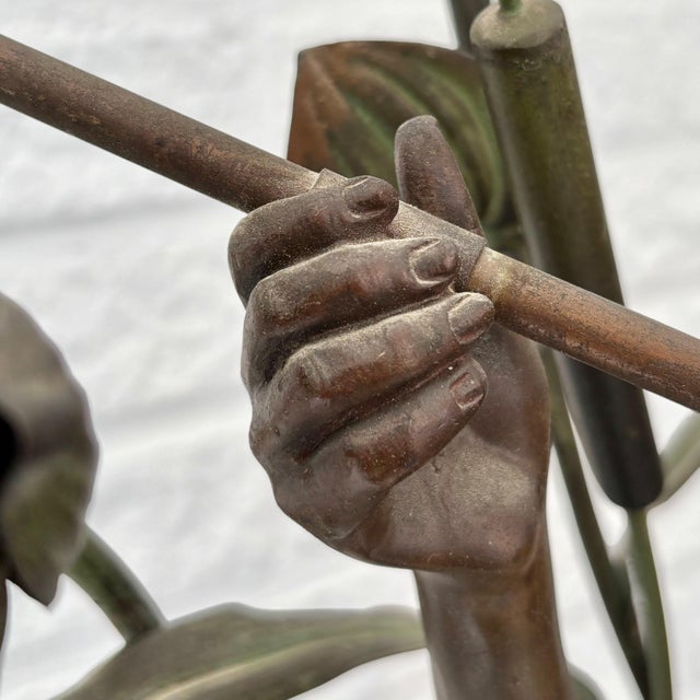 Antique Art Nouveau Table Lamp by Paul Aichele, Germany, 1910s For Sale - Image 11 of 18