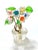 Czech Glass Flower Place Card Holders – Miniature Bouquets, Set of 6 For Sale - Image 9 of 12