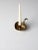 Farmhouse Vintage Brass Heart Shaped Candlestick Holder For Sale - Image 3 of 11