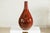 Late 20th Century Large Artisan Ceramic Vase in Rich Brown Glaze with Teardrop Silhouette For Sale - Image 5 of 18