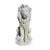 English Two Large Tall Architectural Sitting Stone Concrete Lions, a Pair For Sale - Image 3 of 9