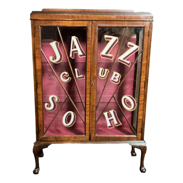 Deco Jazz Club Cabinet, 1930s For Sale