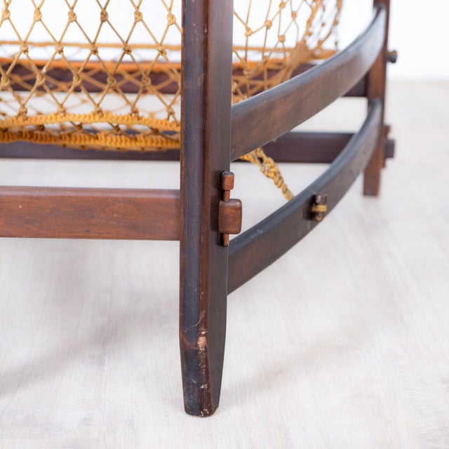 Tan Set of Chair and Ottoman by Jean Gillon, Brazil, 1960s For Sale - Image 8 of 17