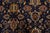 Varamin Rug 10’1” X 13’7” Blue Wool Vintage Traditional Hand-Knotted Carpet For Sale - Image 11 of 14