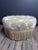 Beautiful large tufted ottoman by Century Furniture, featuring an elegant round silhouette upholstered in a soft green and...