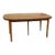 1970s Danish Teak Rounded Corners Extendable Rectangle Dining Table For Sale