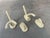 Vintage design coat racks by Alto (Italy). Easy assembly. Plastic (discolored). In good condition. A set of 2x 2 coat...