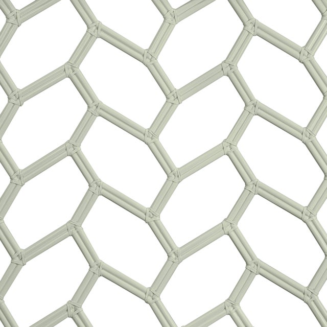 Not Yet Made - Made To Order Silas Headboard King - Celery Green For Sale - Image 5 of 6