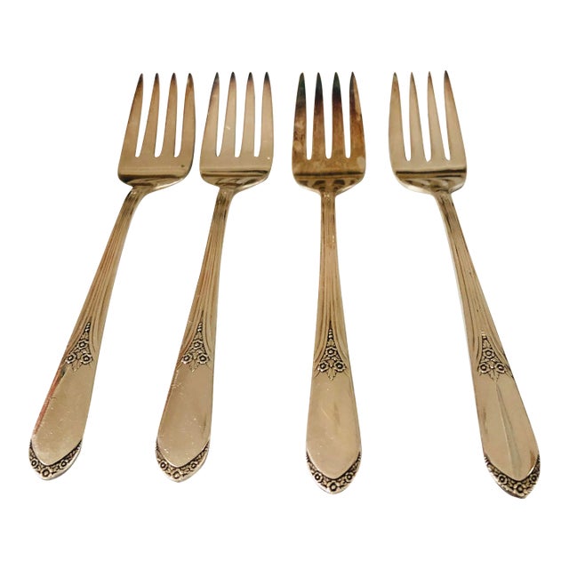 1930's Vintage Wm Rogers Is Silver Plate 