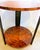 1990s 1990s Theodore Alexander Art Deco Style Round Wood and Glass Center / End Table For Sale - Image 5 of 9