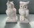 Mid-Century Modern Vintage Ceramic Owl Bookends-A Pair For Sale - Image 3 of 8