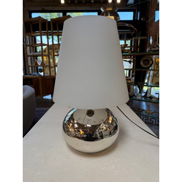 Metal "Cindy" Table Lamp Attributed to Ferruci Laviani for Kartell, Italy, Circa 1970s For Sale - Image 7 of 9