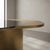 Brass Modern 132" Irregular Shape Luxury Kaylee Dining Table in Brass For Sale - Image 8 of 11
