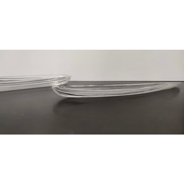 1970s Vintage Sommerso Glass Centerpieces by Livio Seguso, 1970s, Set of 2 For Sale - Image 5 of 12