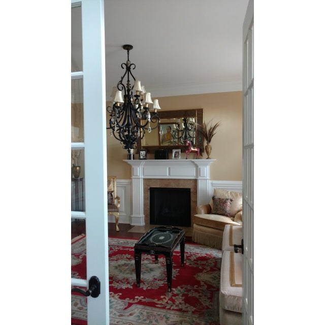 Theodore Alexander Art Deco Style Large Gilt Mirror "The Radiant" For Sale - Image 9 of 9