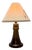 Mid-Century Modern Danish Model Park Clear Glass Table Lamp by Hsin-Lung Lin for Holmegaard, 1960s For Sale
