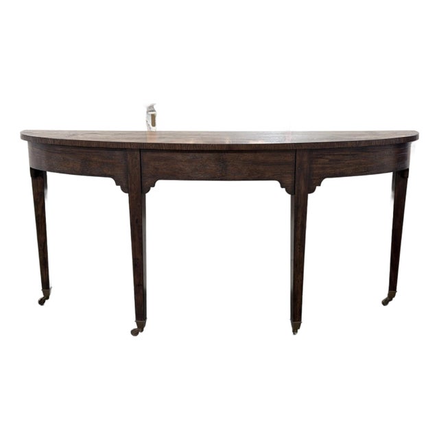 Theodore Alexander Althorp Victory Oak Console Table For Sale