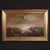 Flemish Artist, Seascape with Boats and Characters, 20th Century, Oil Painting, Framed For Sale - Image 13 of 13