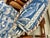 Pair of Regency Style Mahogany Armchairs With Blue and White Chinoiserie Cushions For Sale - Image 10 of 11