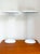 Vintage White Oval Table Lamps from Brilliant Leuchten, 1970s, Set of 2 For Sale - Image 15 of 15