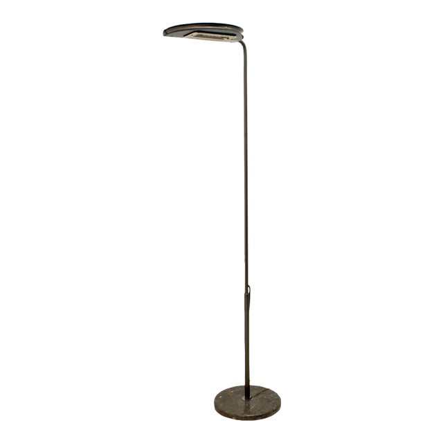 Mid-Century Model Mezzaluna Floor Lamp by Bruno Gecchelin for Skipper and Pollux, 1974 For Sale