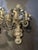 1930 French Silver Leaf Sconces With 3 Lights - a Pair For Sale - Image 4 of 7
