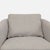 West Elm West Elm Imogene Lounge Swivel Chair in Textured Beige Fabric For Sale - Image 4 of 7