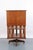 Traditional Vintage Oak Spinning Side Table Bookcase For Sale - Image 3 of 9