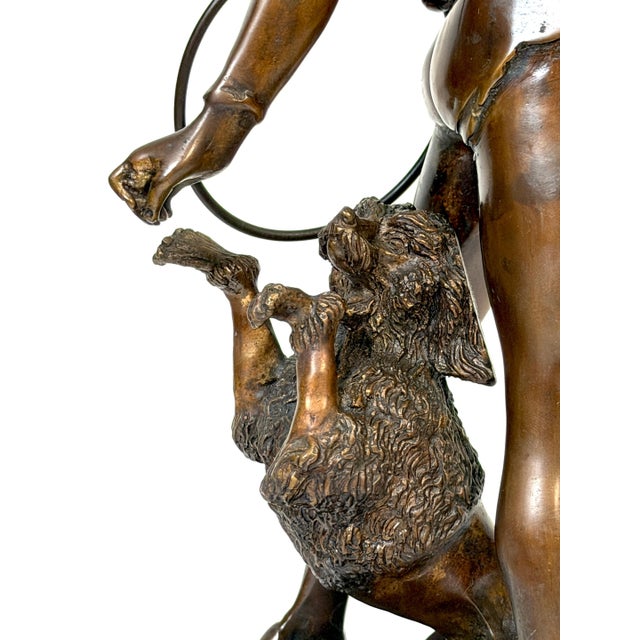 Bronze Sculpture "Get Up" After Georges Petit de Chemellier, 20th Century For Sale - Image 17 of 18