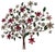 Add a touch of vintage charm and botanical elegance to your living space with this striking metal wall sculpture. Crafted...