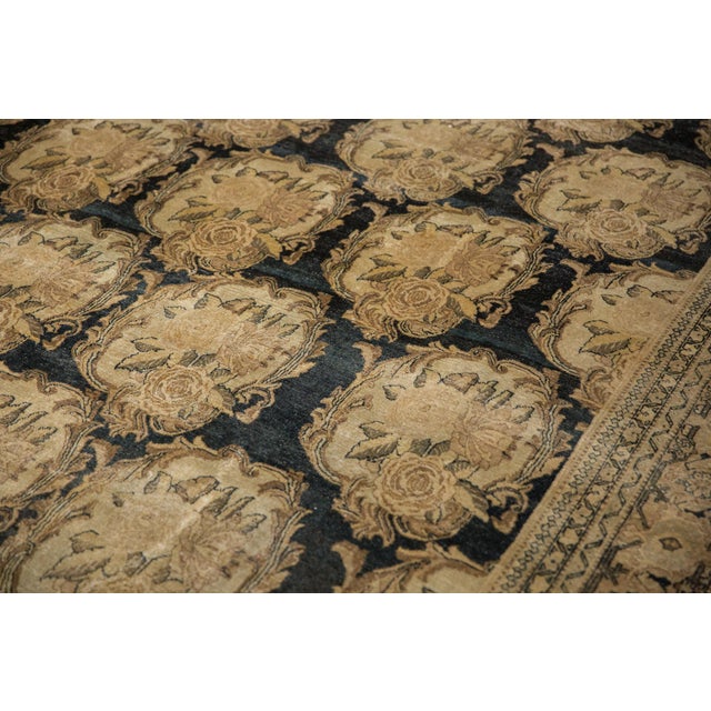 Antique Distressed Tabriz Carpet - 10'2" x 13'1" For Sale - Image 9 of 14