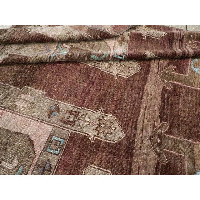 Galerie Shabab Collection Mid-20th Century Turkish Anatolian Accent Carpet For Sale - Image 10 of 10