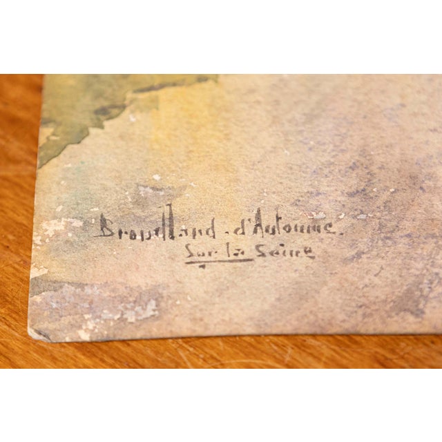 20th Century French Water Color For Sale - Image 4 of 7