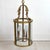 Louis XVI Style Brass Lantern Pendant Light, 1930s For Sale - Image 9 of 9