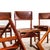 Wood Mid-Century Tan Pitch Pine Cube Dining Chair, 1950s For Sale - Image 7 of 11