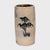 The cylindrical shape of this antique Chinese vessel identifies it as a Qing-dynasty (1644-1911) hat stand, once used by a...