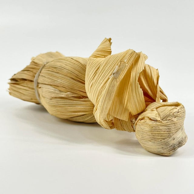 Early 20th Century Early 20th Century Corn Husk Angel Figurine For Sale - Image 5 of 6