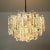 Ice Glass Light Fixtures, 2 Wall Scones and 2 Chandeliers from Kalmar, Set of 4 For Sale - Image 10 of 18