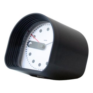 Vintage Optic Table Alarm Clock by Joe Colombo for Alessi, 1988 For Sale