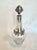 Antique French Baccarat Crystal Sterling Silver Liquor Decanter Ravinet d'Enfert For Sale In Los Angeles - Image 6 of 8