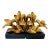 Pair of Gilt Hummingbird Bookends For Sale