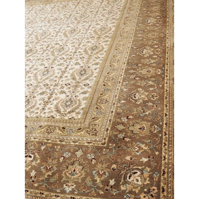 Hand-Knotted Indo-Persian Rug- 8'x 10' For Sale - Image 11 of 18
