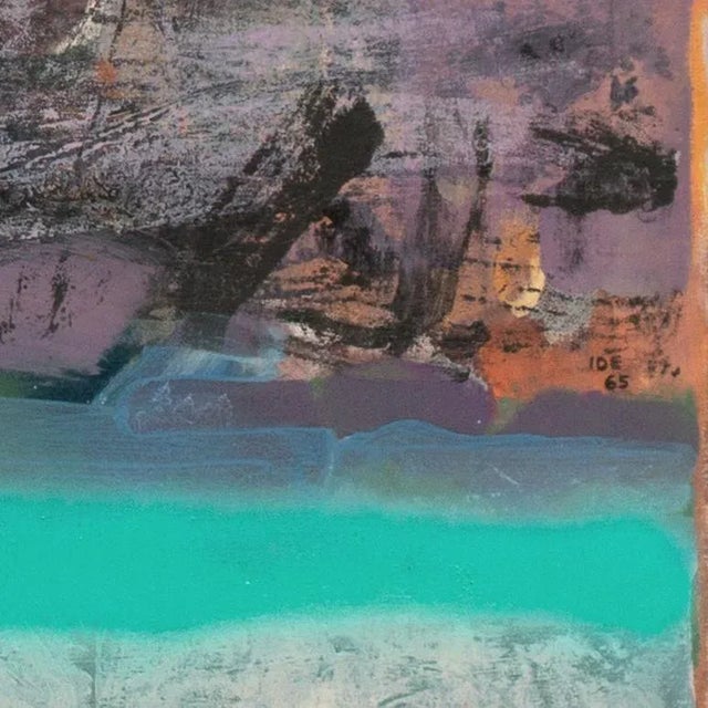 Signed center right, 'Ide' for Tom Ide (Canadian-American, 1919-1996) and dated 1965. Exhibited: Maxwell Galleries, San...